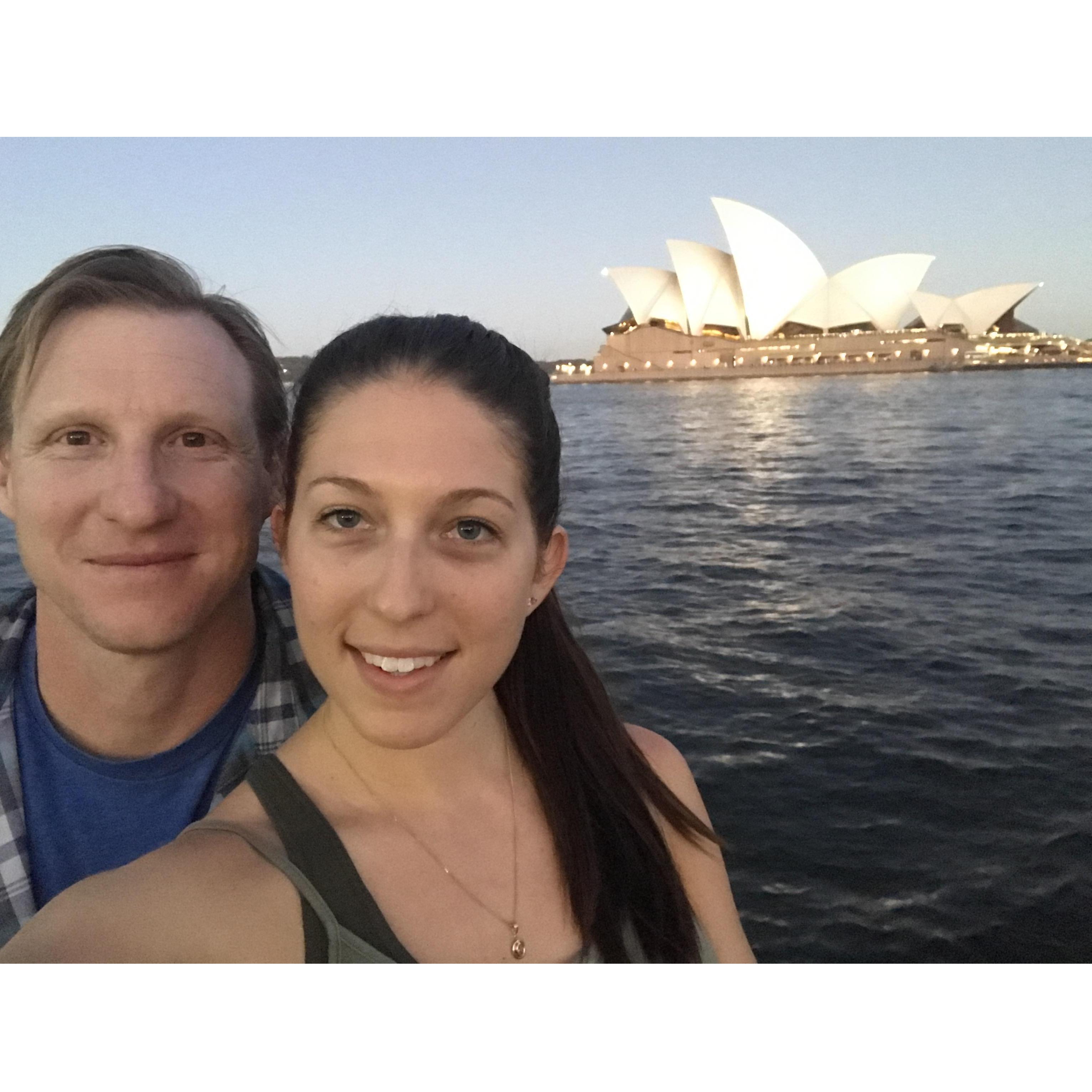 Ricki took Lauren to Sydney and they did some site seeing!