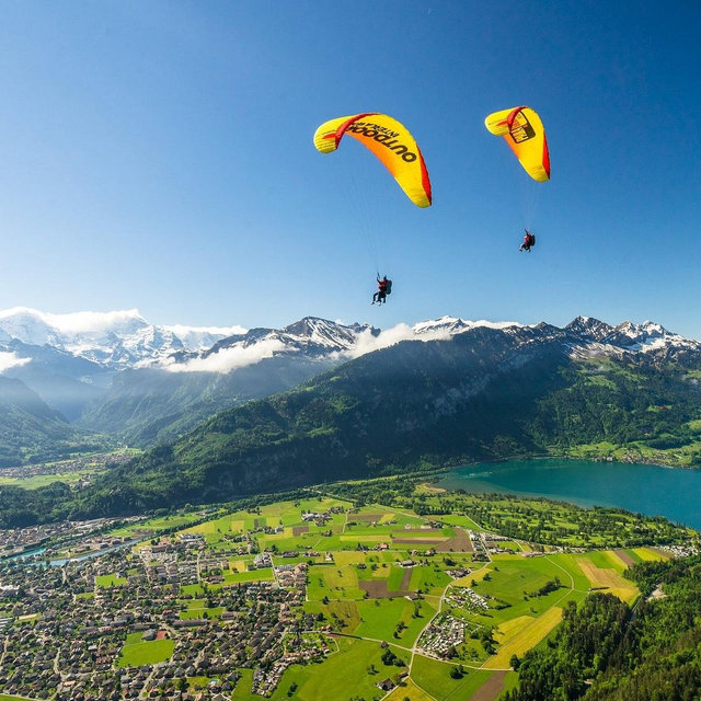 Paragliding in Switzerland!