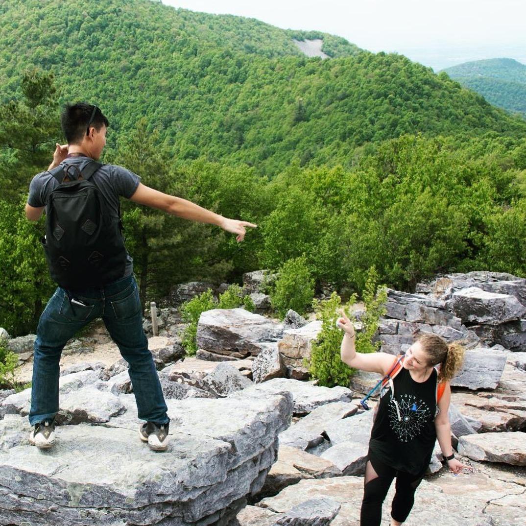 Dancing at Shenandoah National Park