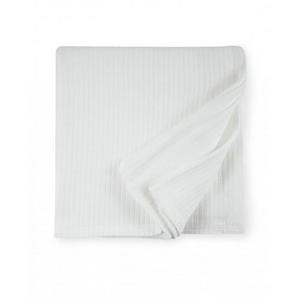 SFERRA Grant White Blanket - QUEEN