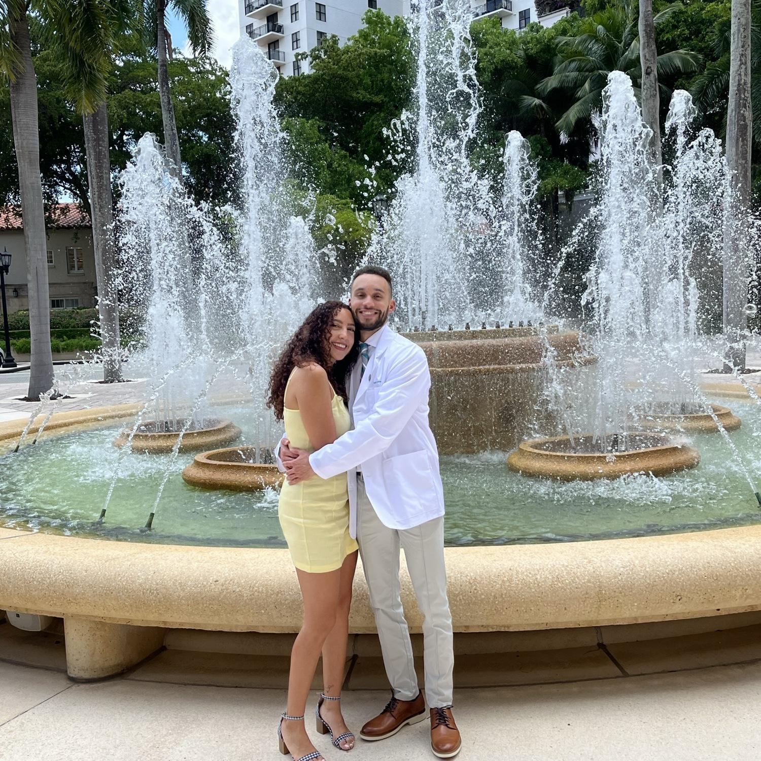 More life events in 2022! Shawn & Brenda received their white coats! Which marked the beginning of clinical rotations. They were preparing to spend a year away from each other! 🥲