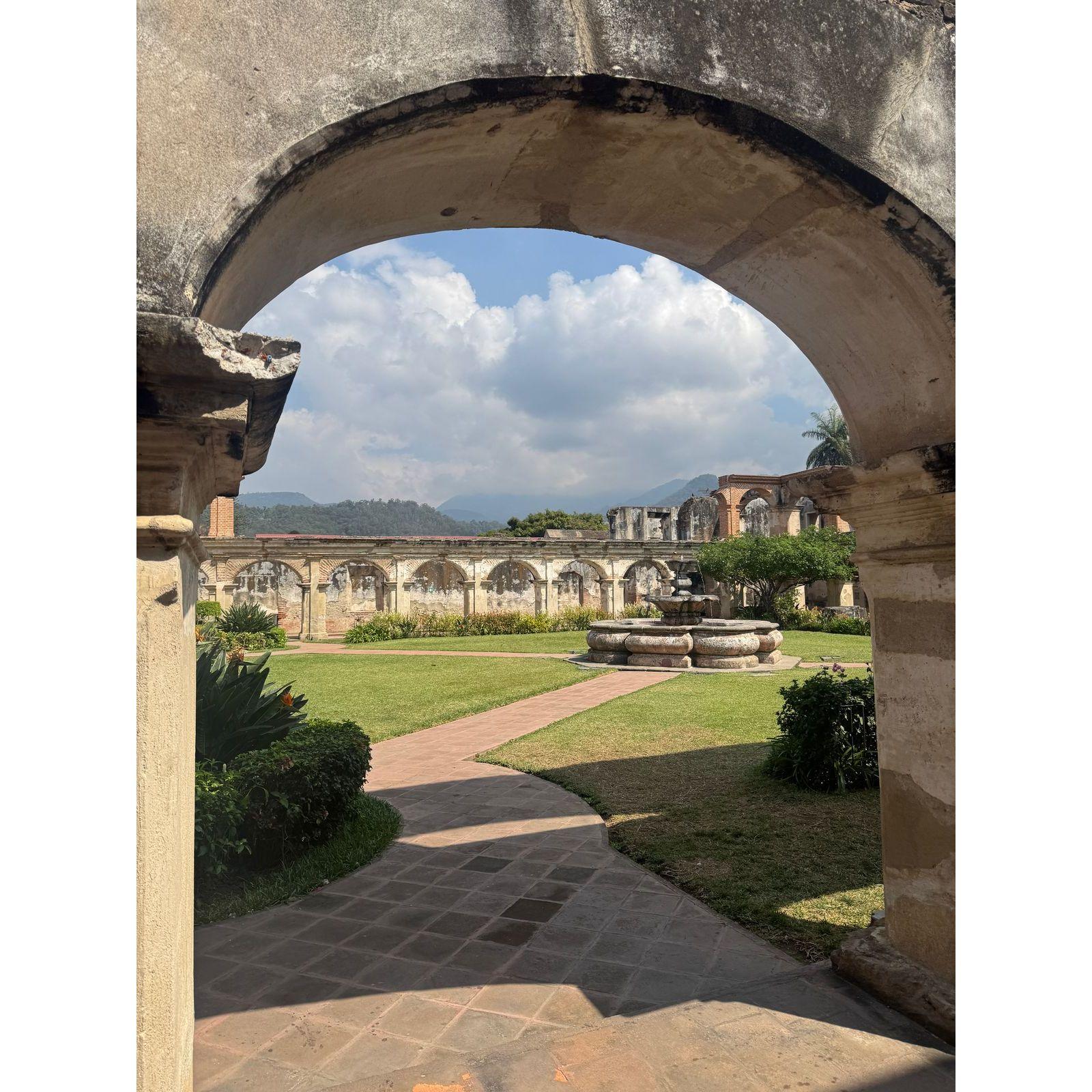 Convento Santa Clara courtyard