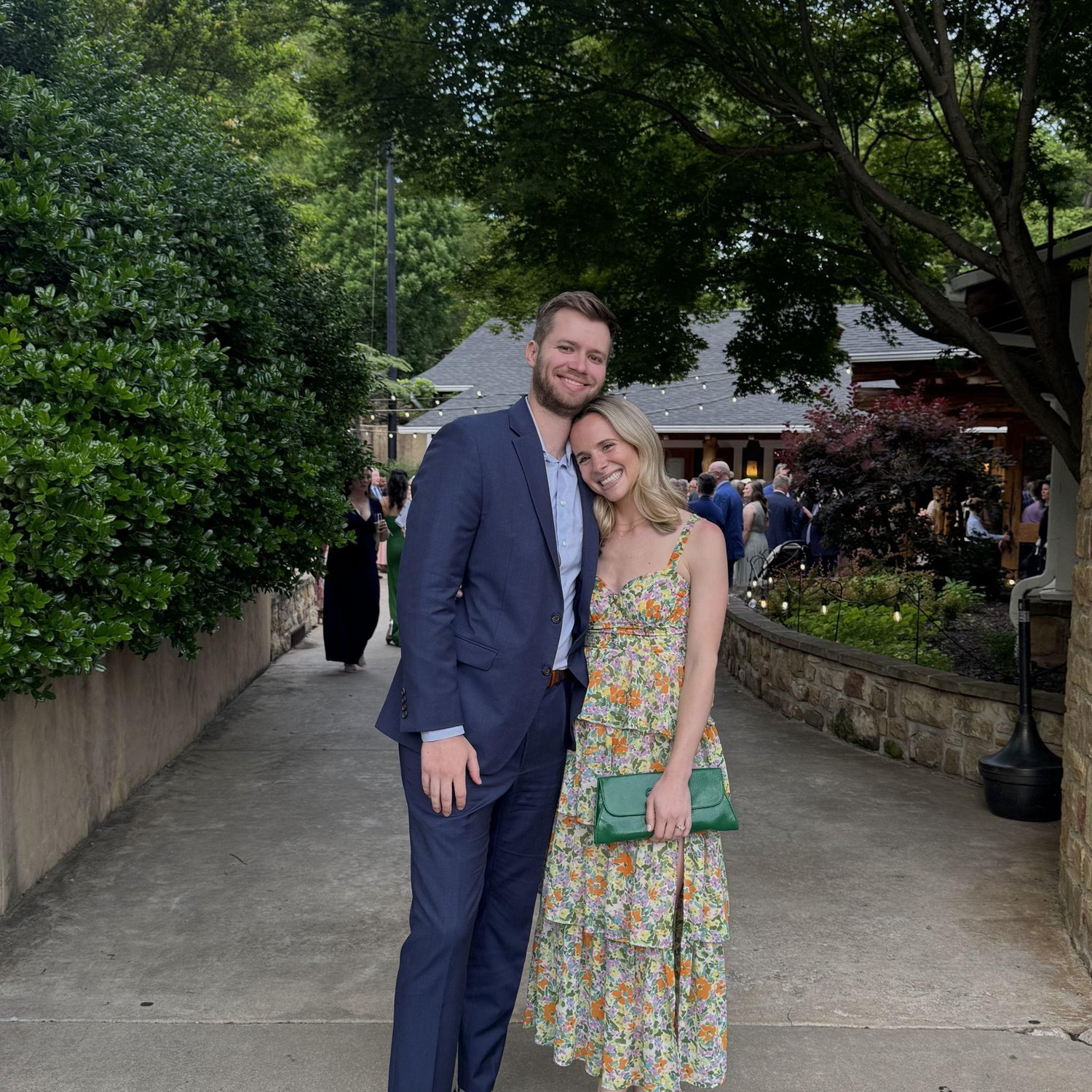 One of the many gorgeous weddings we've attended together before our own! (Hi, Lauren and Grant!)