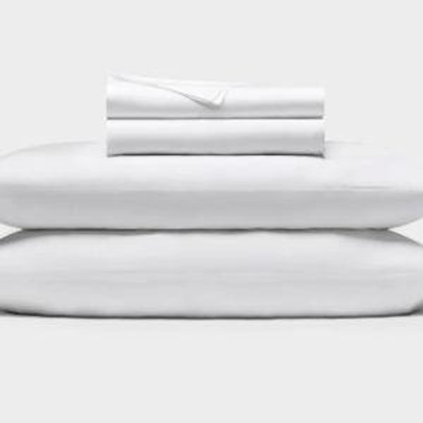 Bamboo Sheet Set - White/ Queen