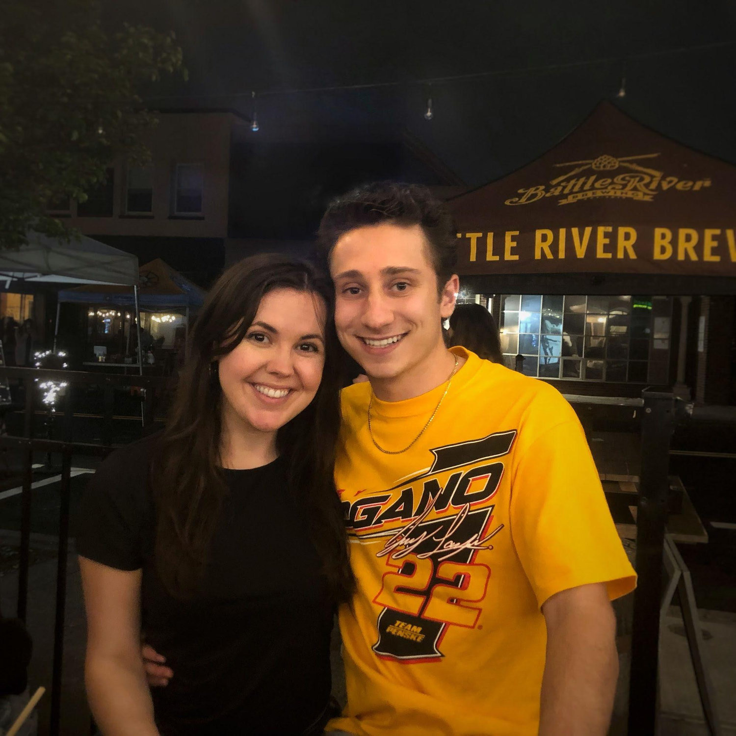 One of our first photos together!