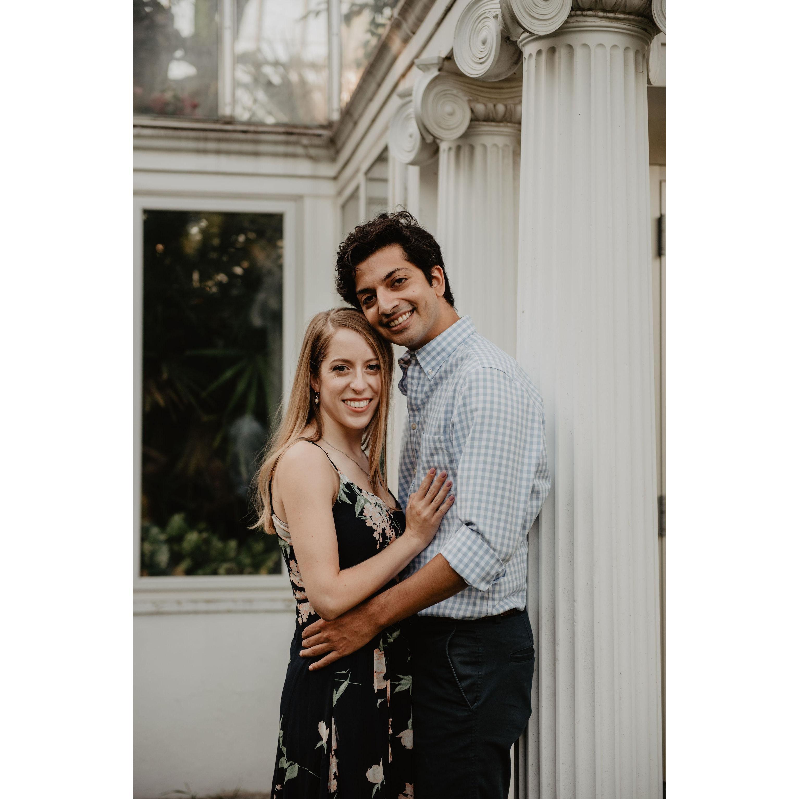 Engagement photos, 2020.