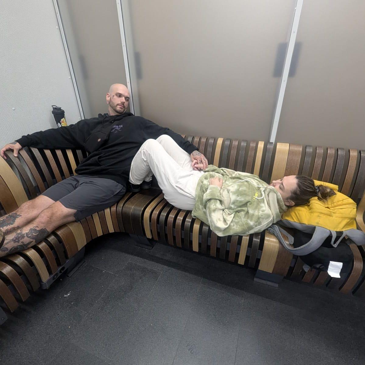 Extreme jet lag descending in Reykjavík, Iceland