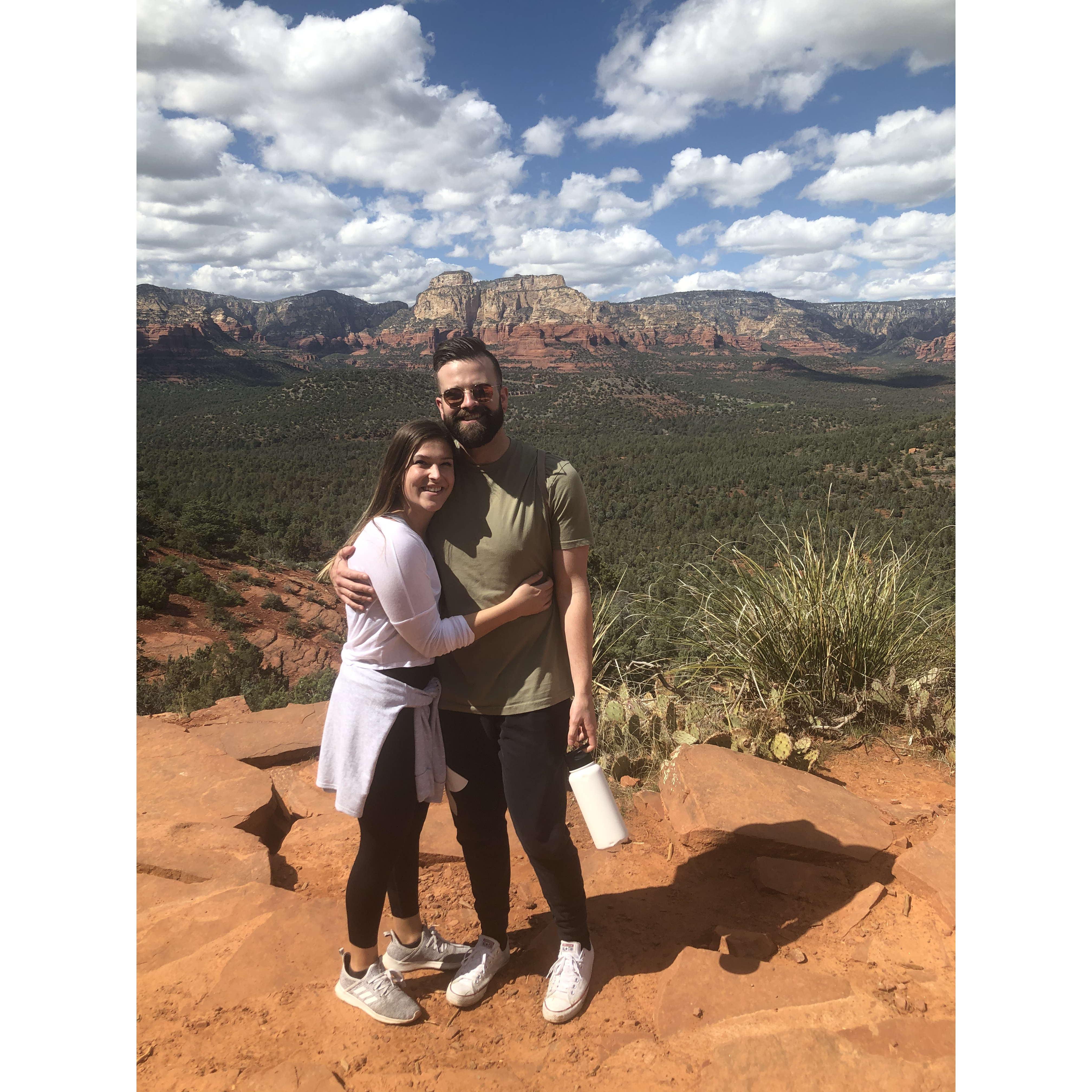 Our first picture together.