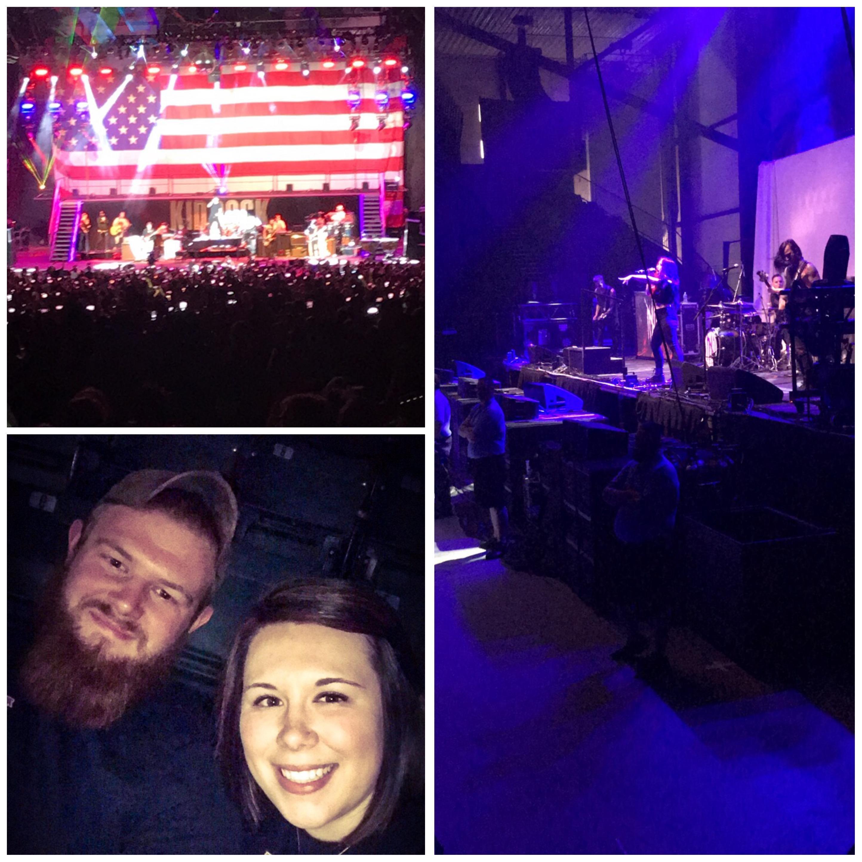 We enjoying spending time at concerts! Our favorites are the outdoor, rock concerts.