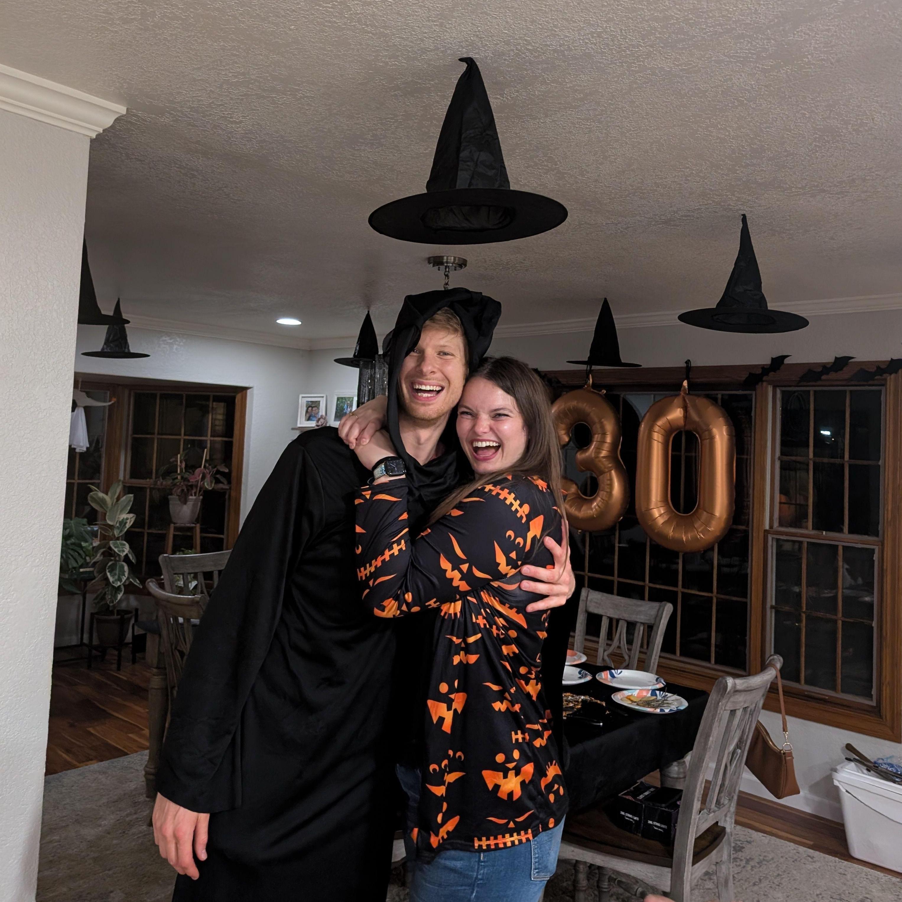 Matt surprised Ash with a Summerween 30th birthday party. It was perfect!