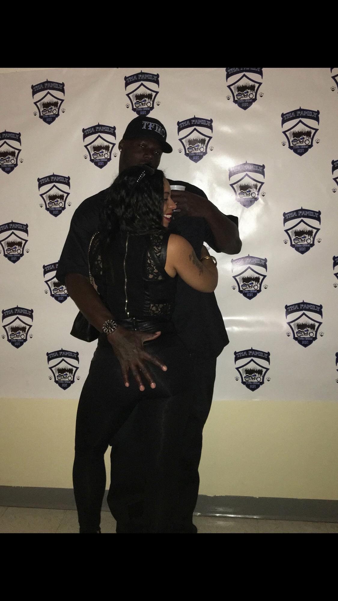 Thugging with my man. May, 2016