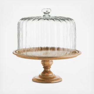 Martha Stewart Collection - Wood Cake Stand