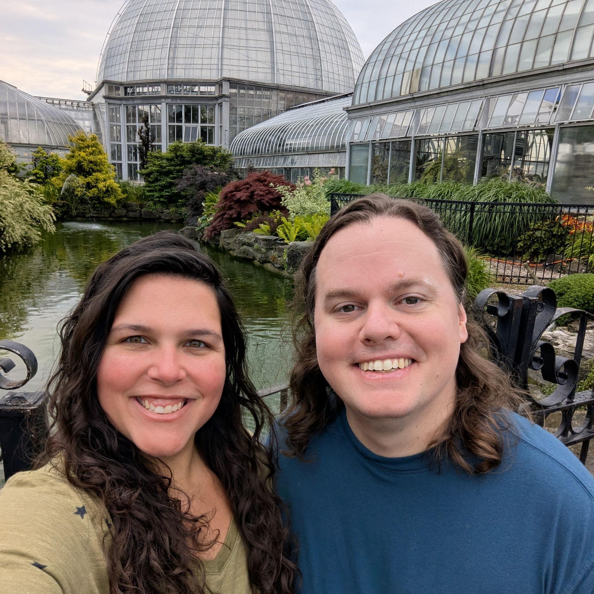 Conservatory on our Detroit trip