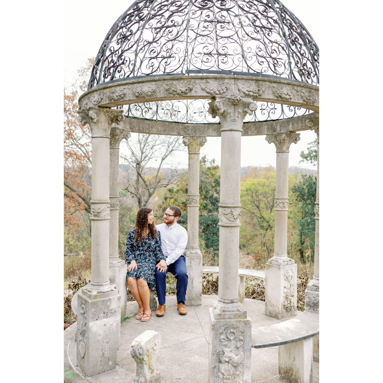 Engagement shoot at Maymont Park, RVA.