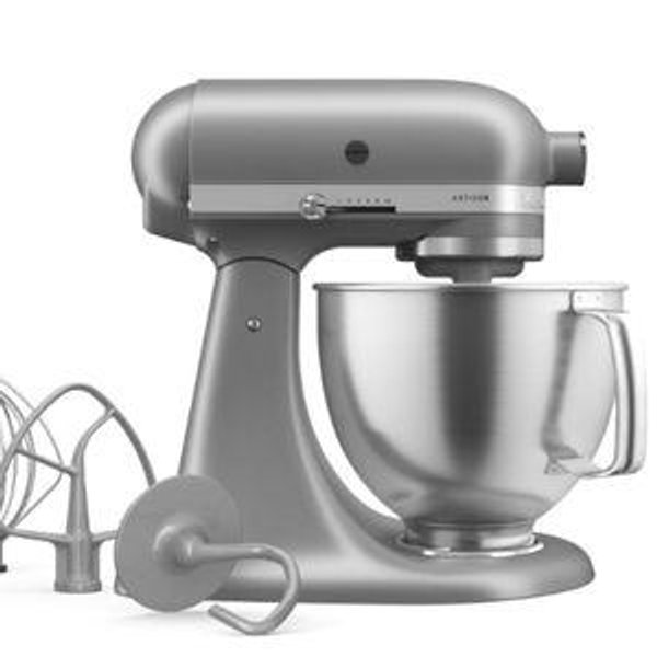 Artisan® Series 5 Quart Tilt-Head Stand Mixer with Premium Touchpoints Black Matte KSM192XDBM | KitchenAid