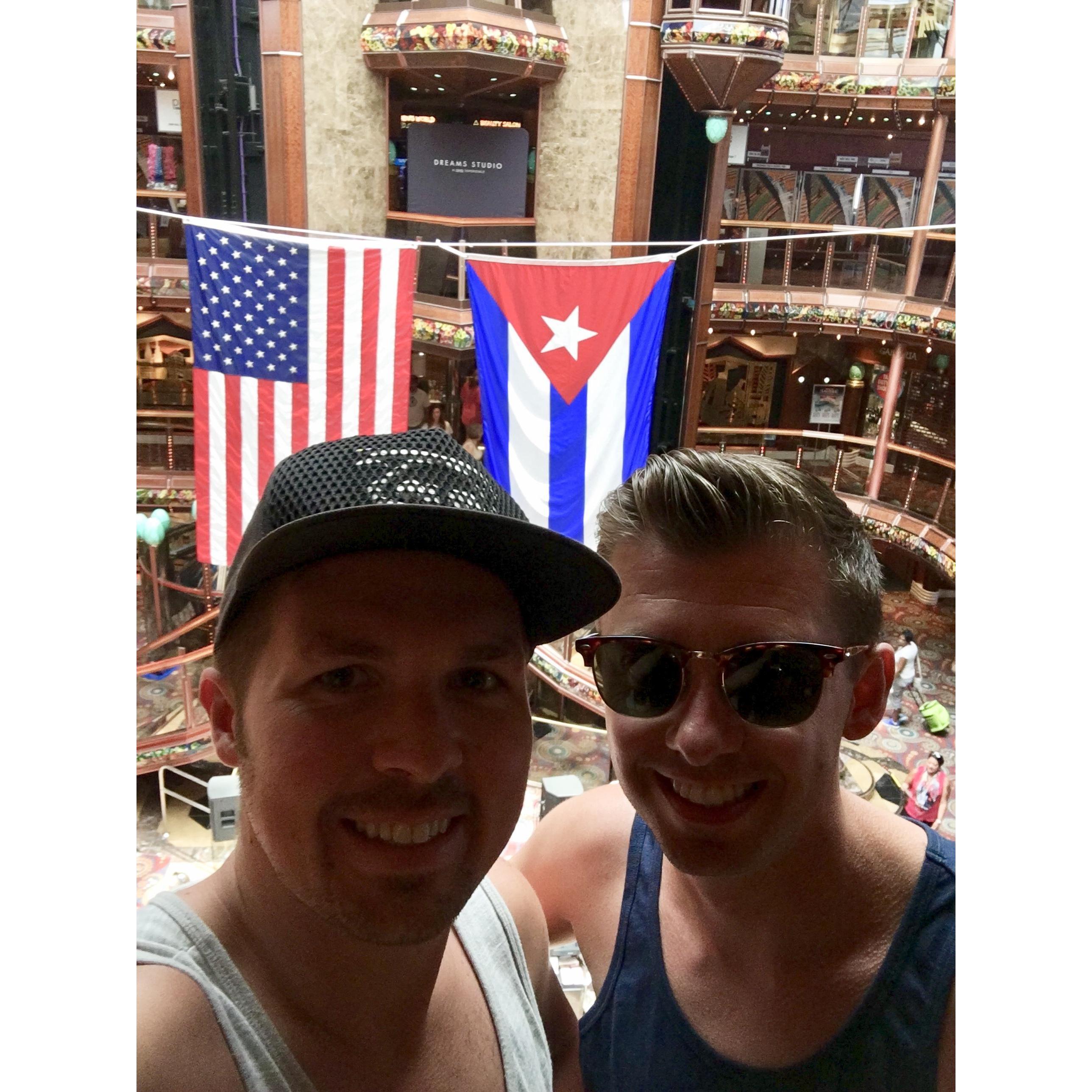 So much anticipation once we embarked the Carnival Paradise, the first Carnival sailing to Havana, Cuba.