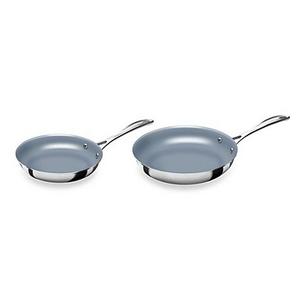 Zwilling J.A. Henckels Spirit 8-Inch and 10-Inch Ceramic Coated Nonstick Fry Pan Set
