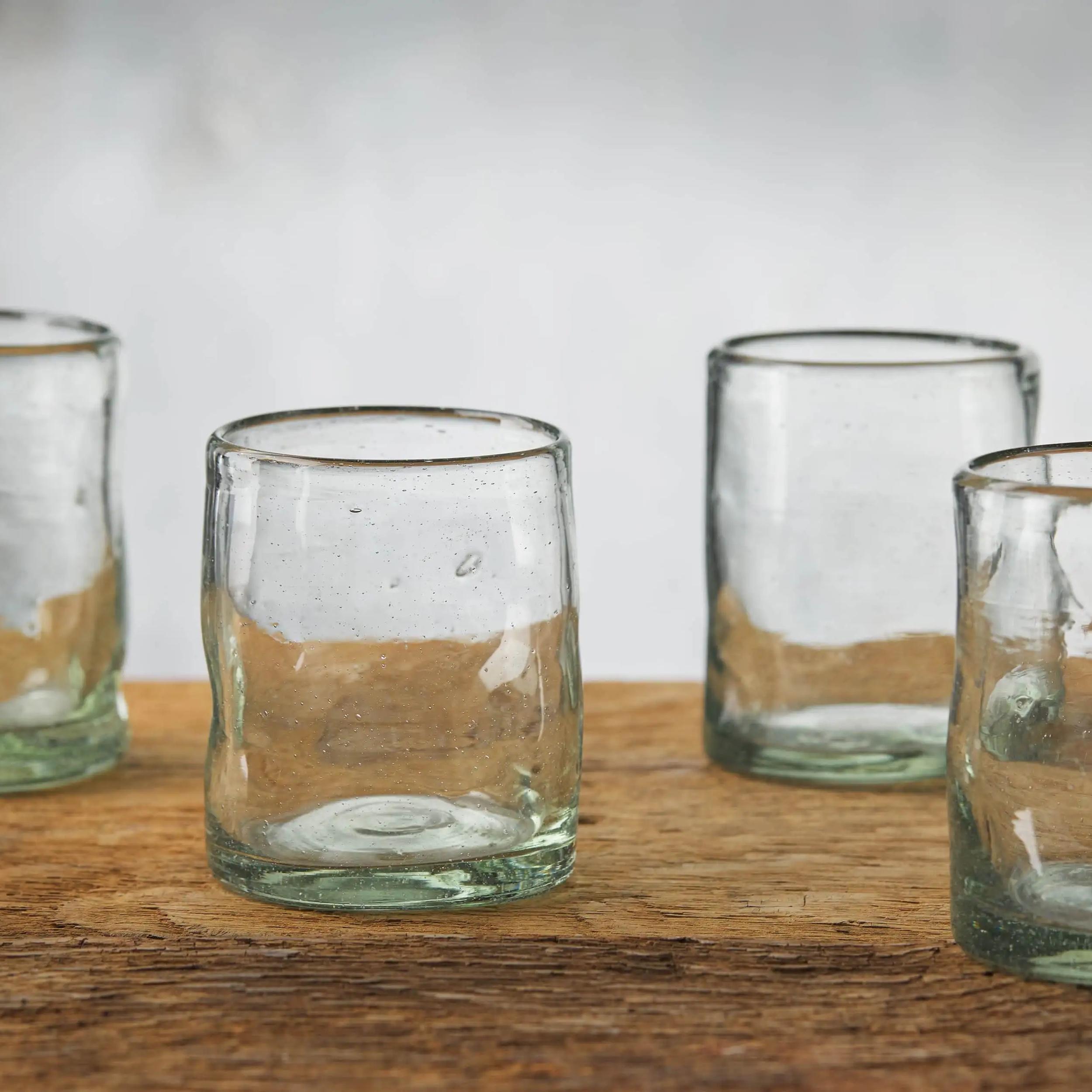 Organic Double Old-Fashioned Glass (Set of 4)