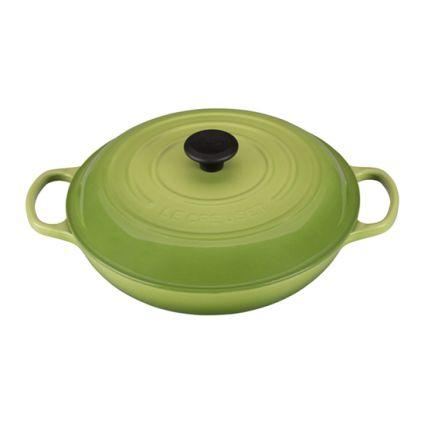 Le Creuset Signature Braiser, 3.5 qt., Palm