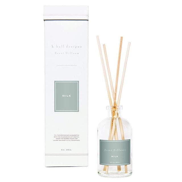 K. Hall Designs Milk Scent Diffuser Kit