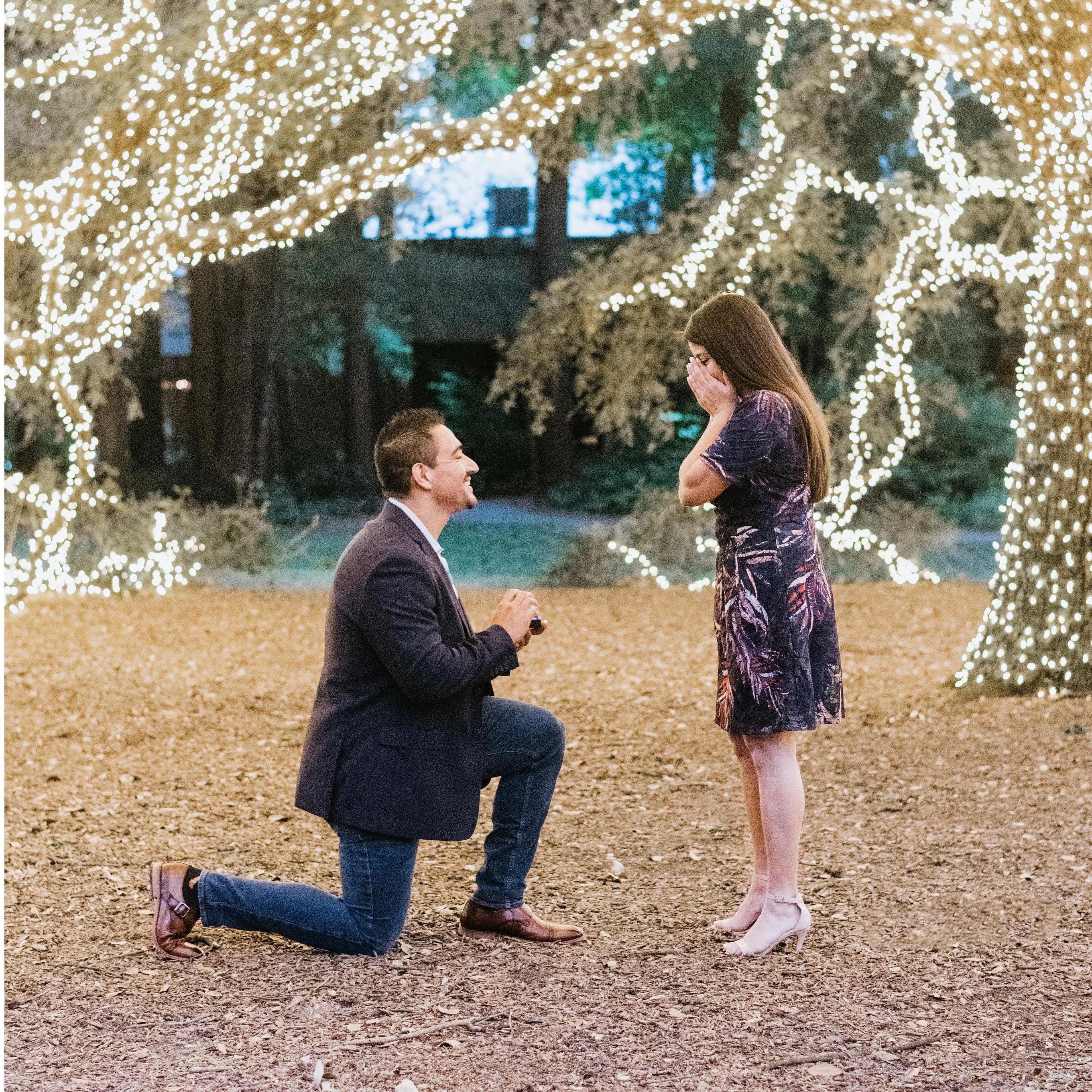 The moment Edgar proposed