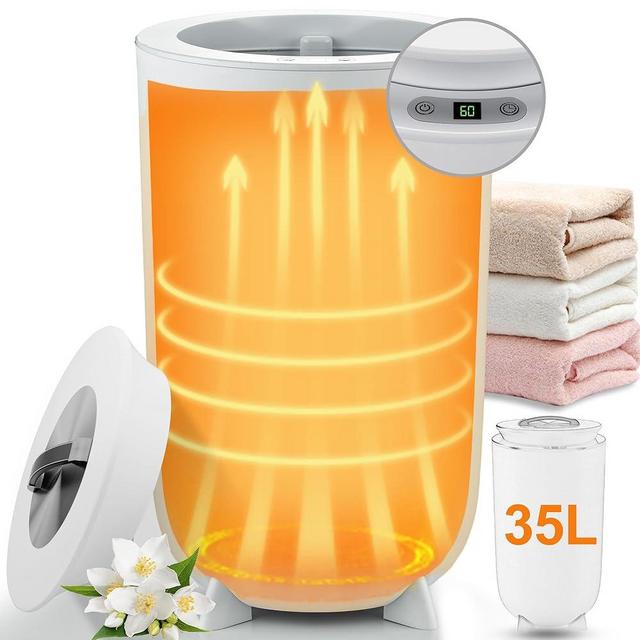 Towel Warmer, Towel Warmer for Bathroom with Aroma Tray,Luxury Towel Warmer Bucket,Auto Shut Off,Adjustable Timer 15/30/45/60, Fits for Oversize Towels Blankets,Bathrobes,Ideal Gift for Family