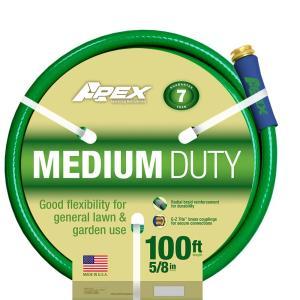 5/8 in. Dia x 100 ft. Medium Duty Water Hose