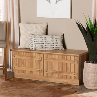 Oswald 2-Door Storage Bench