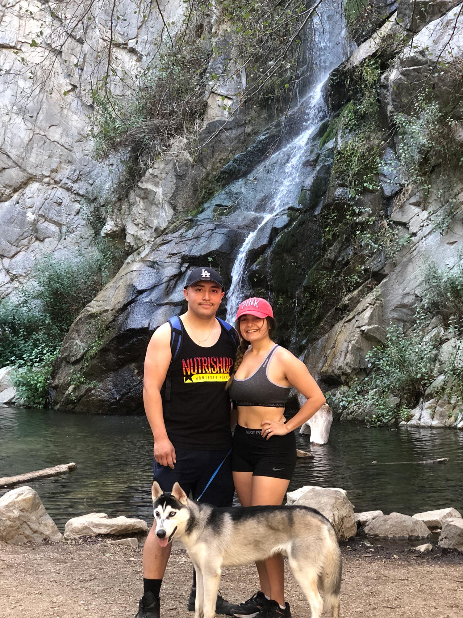 Vader’s first hiking trip