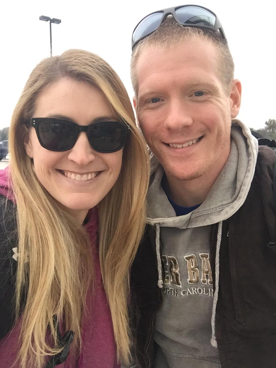 First flight together.