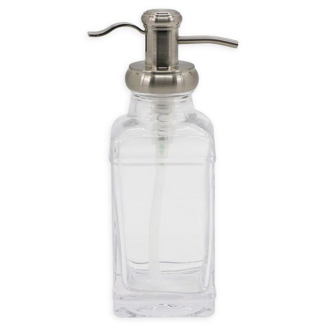 Bowery Lotion Dispenser in Brushed Nickel