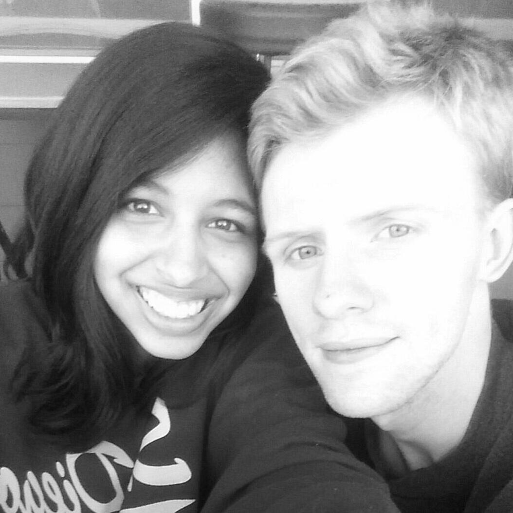 Our first picture after we finally decided to give the dating thing a true chance. Best decision EVER.