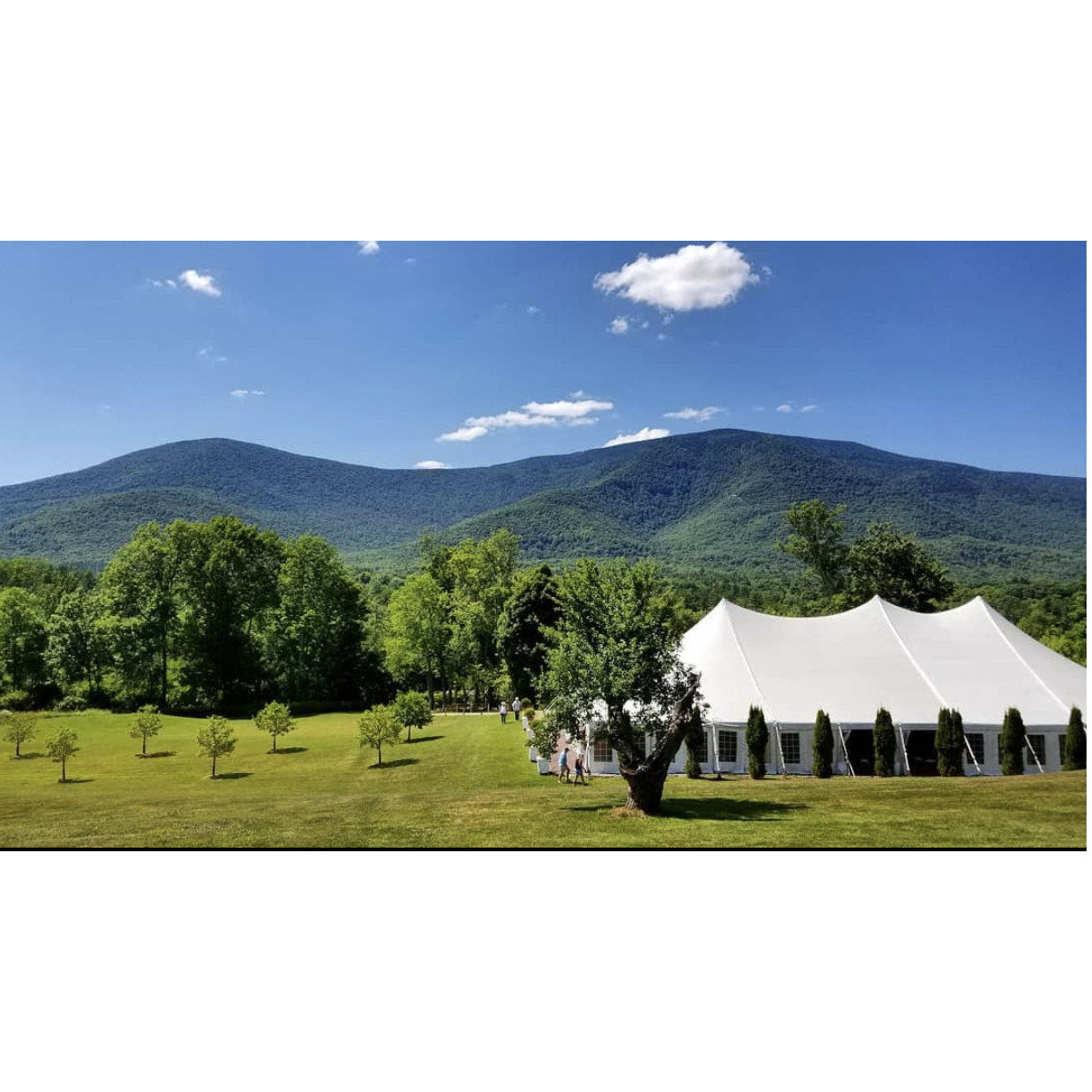 Tented Reception.