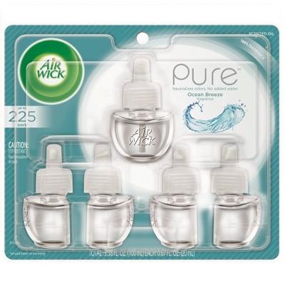 Air Wick Scented Oil - Refill Pure Ocean Breeze - 5pk/0.67oz