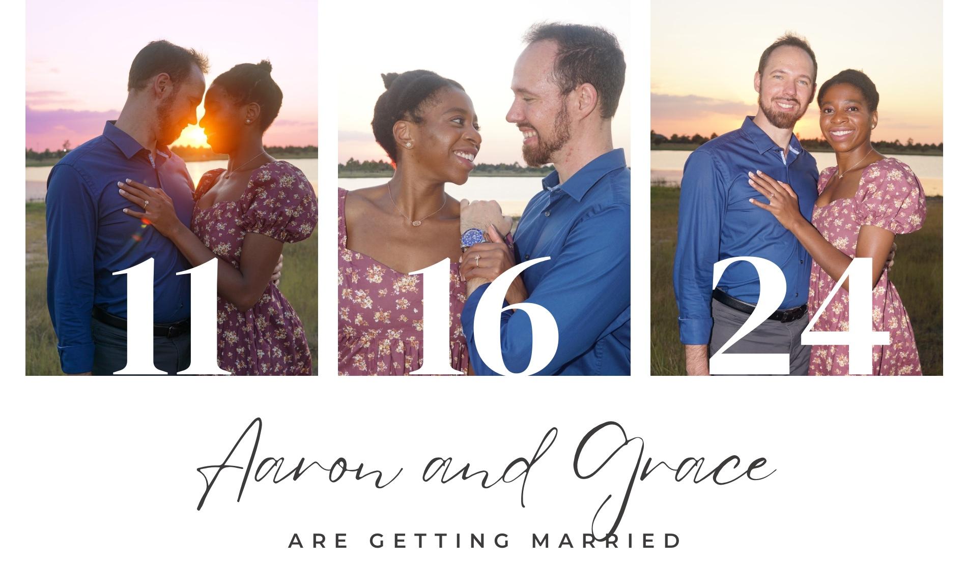The Wedding Website of Grace Thurlow and Aaron Kracko