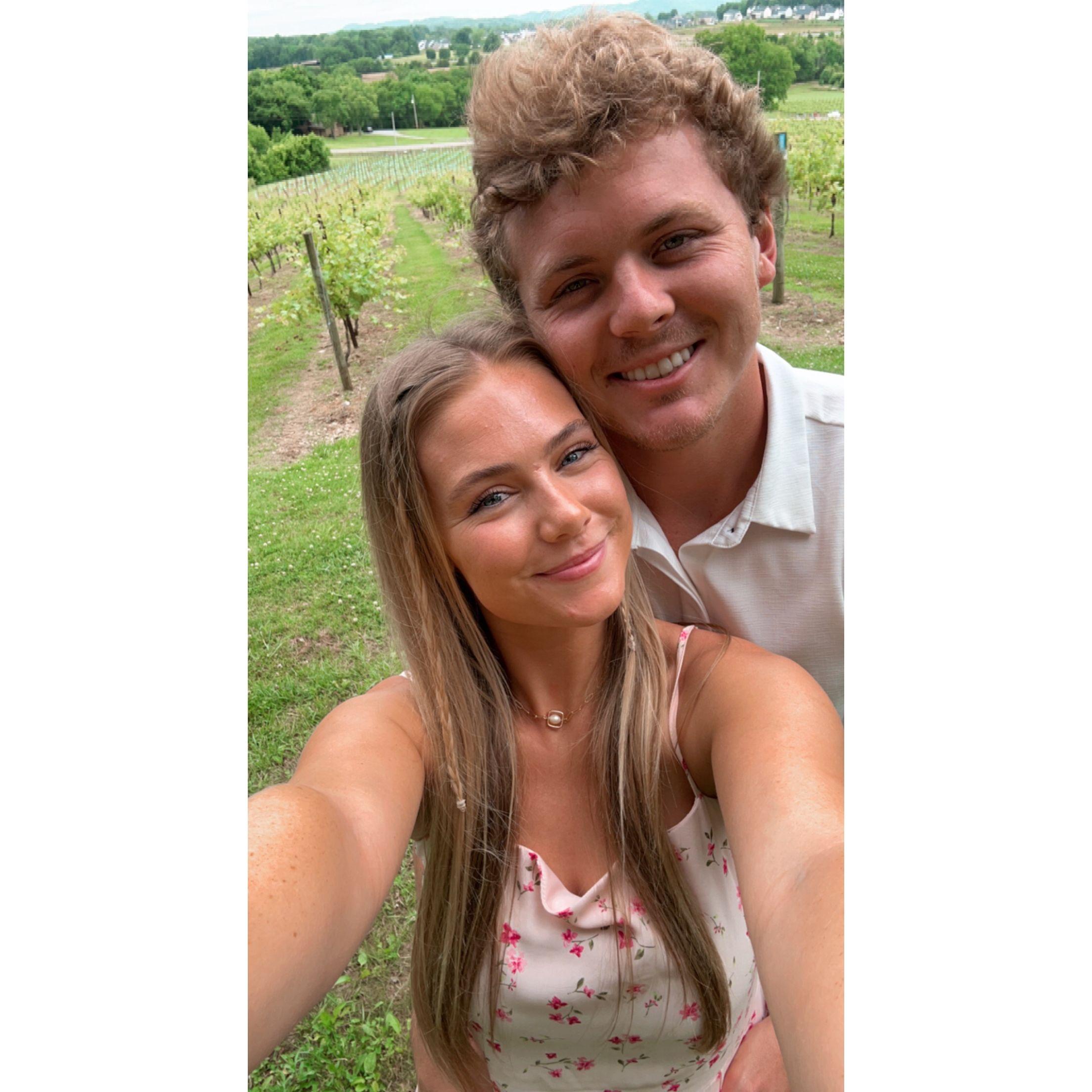 2023: The day we got engaged
