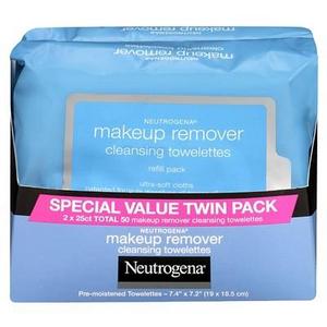 Neutrogena® Makeup Remover Cleansing Towelettes Refill Pack - 2pk