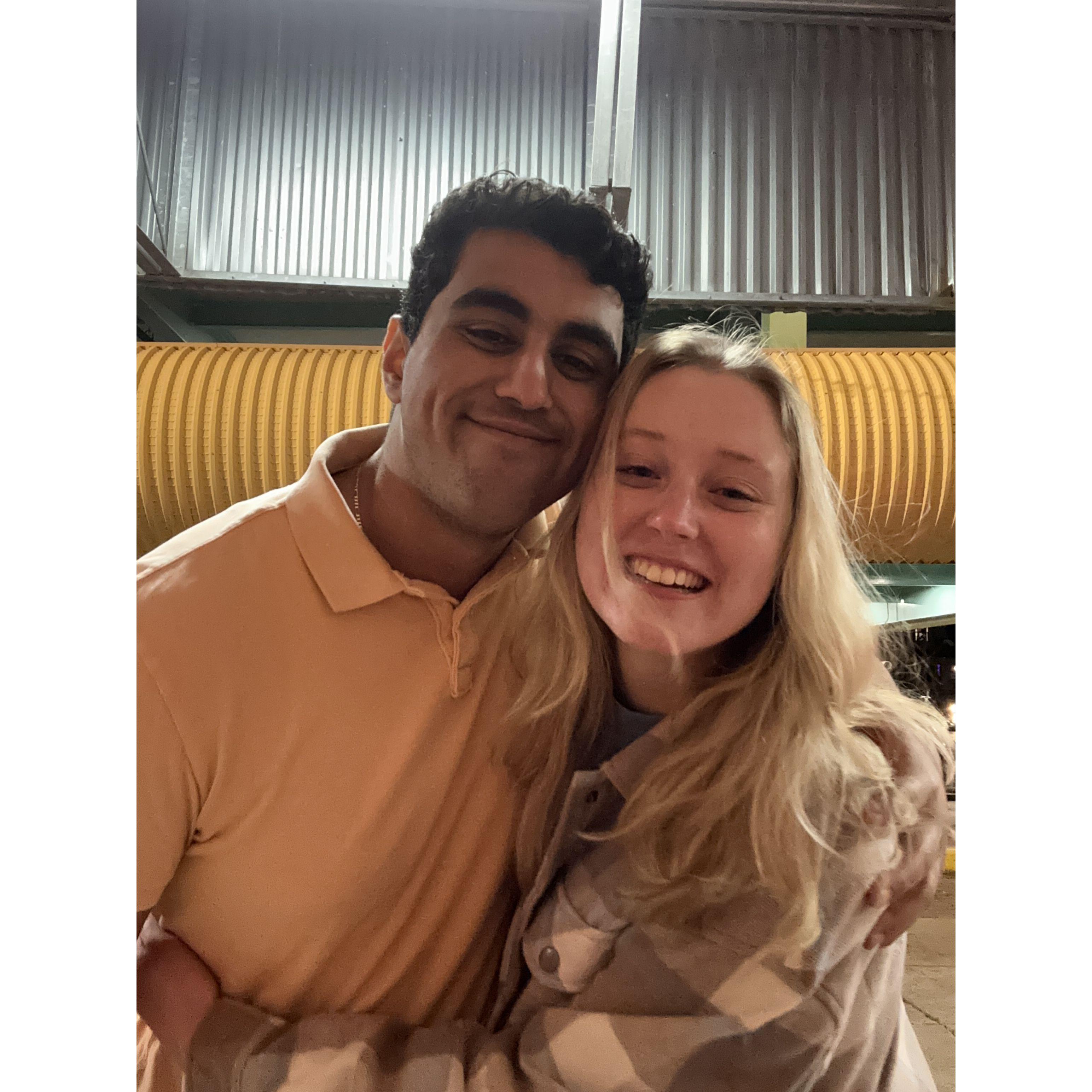 We had so many half-way date meet ups in East Lansing