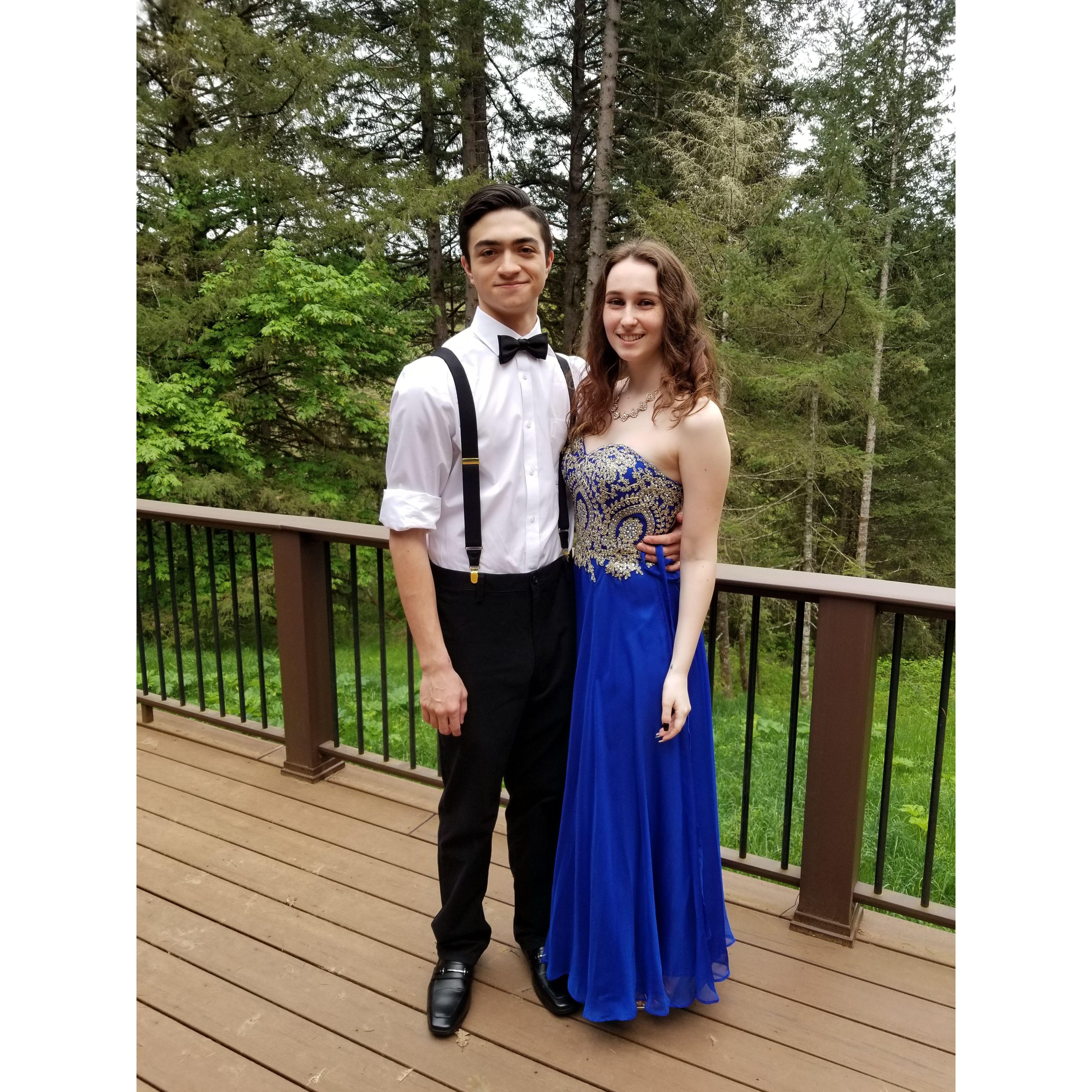 Kylie's senior prom