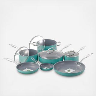 11-Piece Nonstick Cookware Set