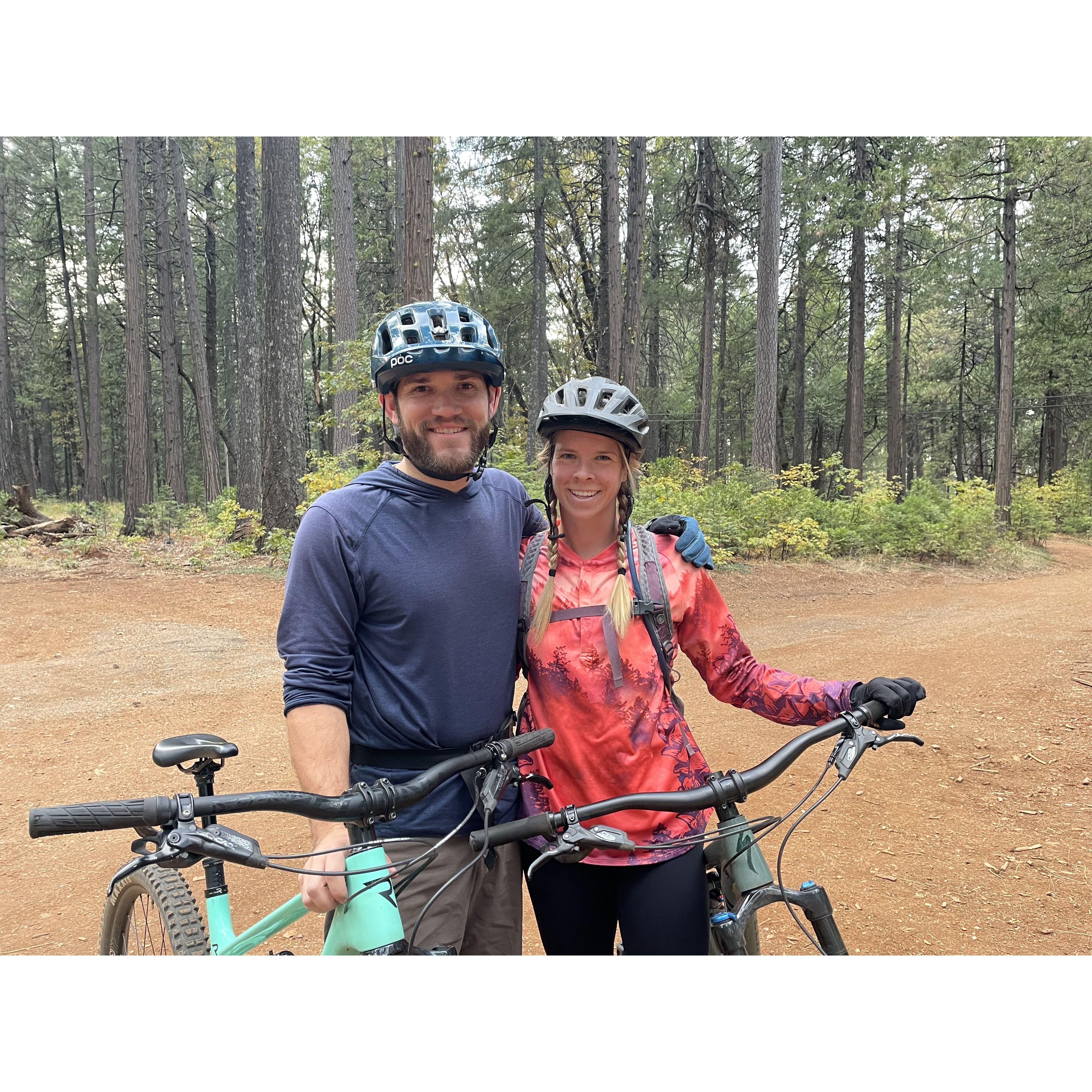Biking in Nevada City