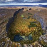 Ásbyrgi canyon, Iceland