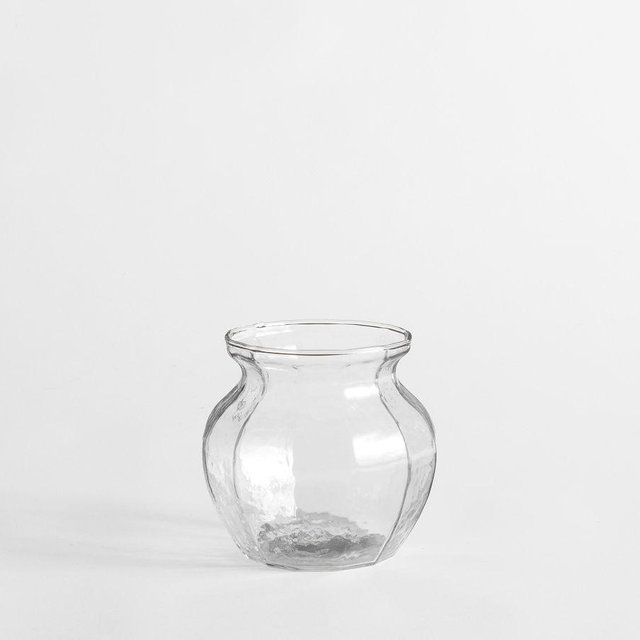 Hammered Glass Vase – Small
