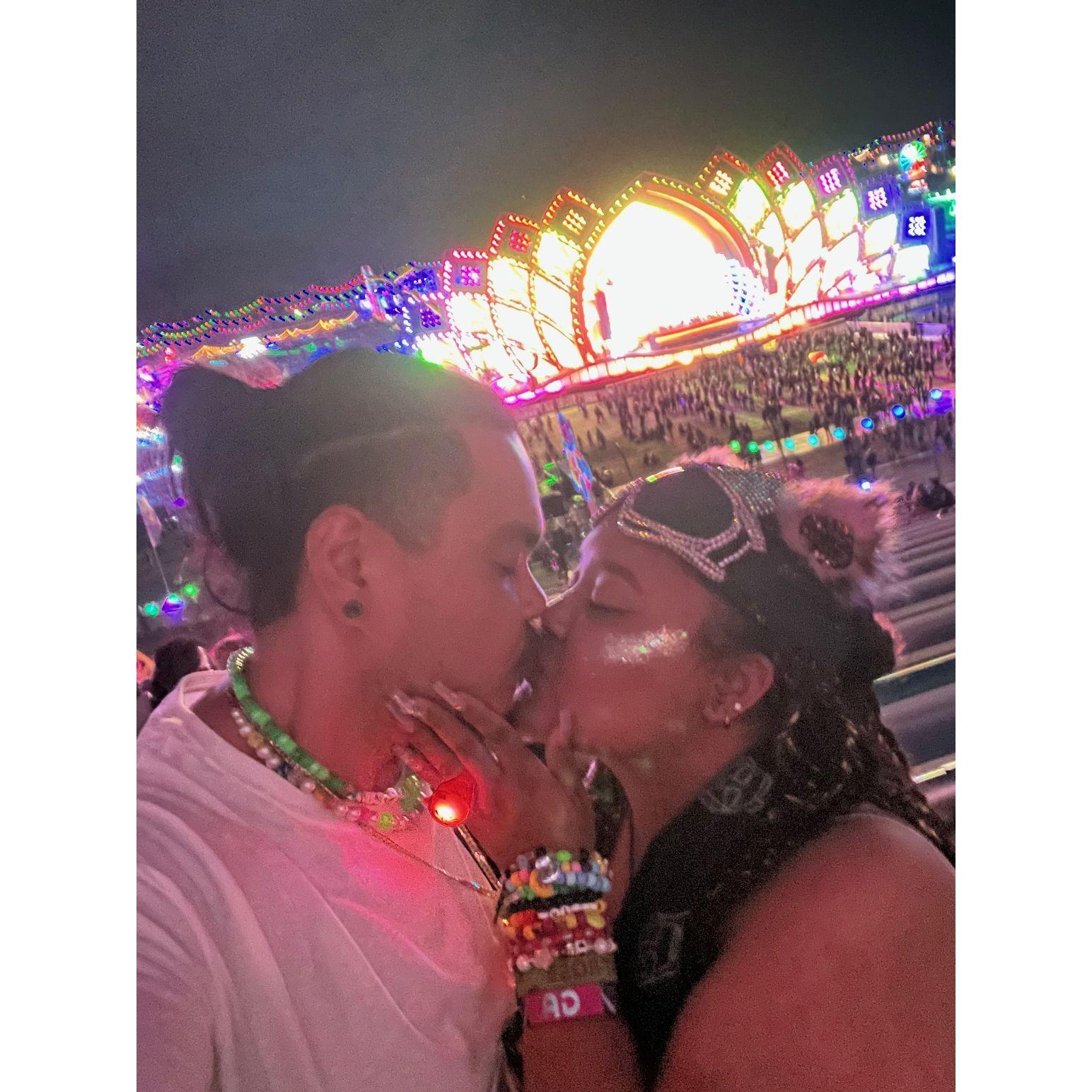 Our second trip under the electric sky together <3