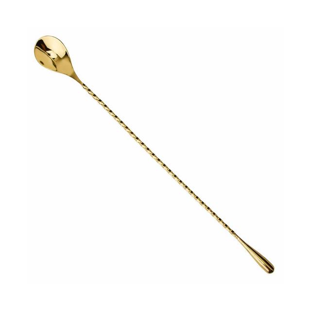 Prince of Scots 24K Gold-Plate Tear Drop Bar Spoon