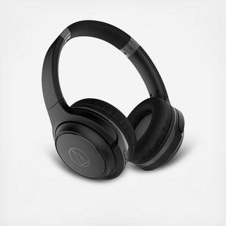ATH-S200BT Wireless On-Ear Headphones with Built-in Mic & Controls