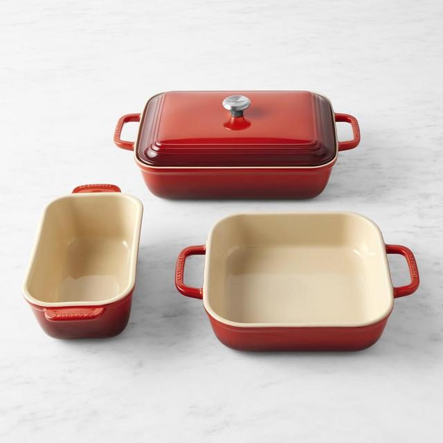 Le Creuset San Francisco Stoneware Red, Set of 4