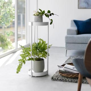 Tower 2-Tier Rolling Plant Stand