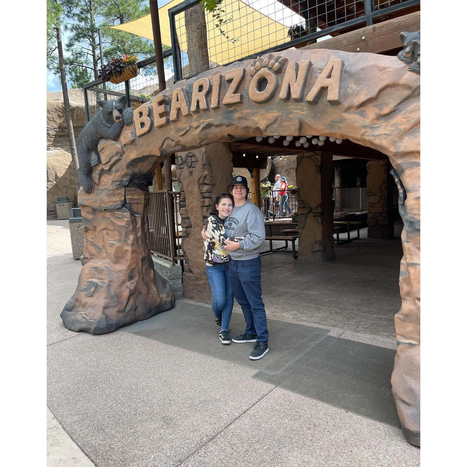 Our trip to Bearizona with the  grandparents.