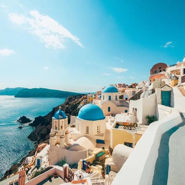 Dinner For Two In Greece